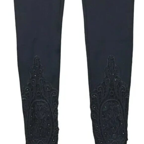 Women’s Magnolia Frost Royalty Leggings Black - Picture 3 of 3
